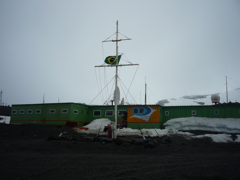 Cientistas da estação brasileira estão apreensivos com a redução de verba | Divulgação/Cristina Graeml