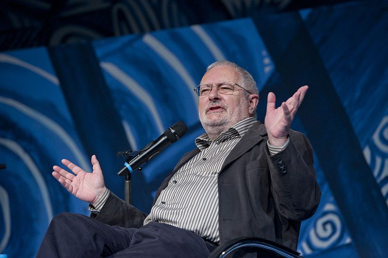 O crítico Terry Eagleton defendeu o amor como um tipo de fé | Fotos: Walter Craveiro/Divulgação