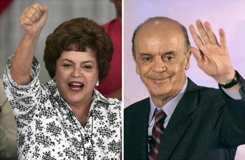 Vox Populi: Dilma abre 16 pontos sobre Serra e venceria no primeiro turno Na pesquisa Vox Populi anterior, a diferença entre os dois candidatos era de oito pontos | REUTERS/Fernando Donasci and Ricardo Moraes