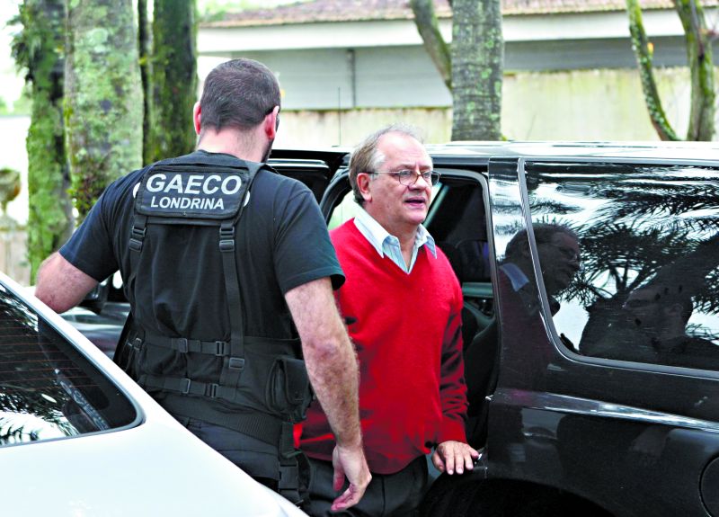 Bibinho, pai de Isabel: acusado de chefiar esquema de desvio de dinheiro | Albari Rosa / Gazeta do Povo