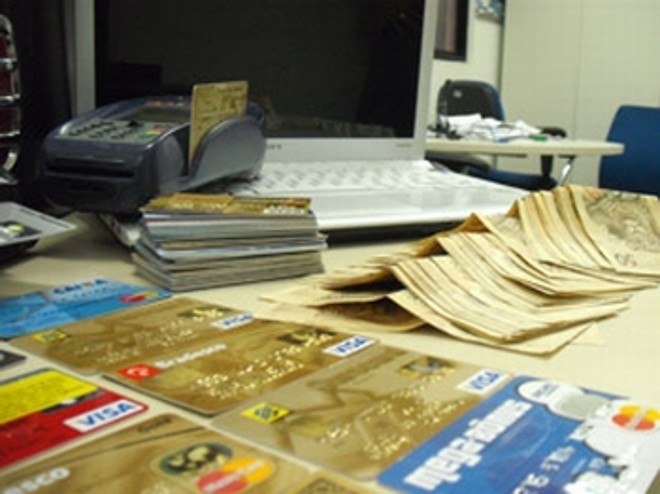 Material apreendido com a quadrilha | 