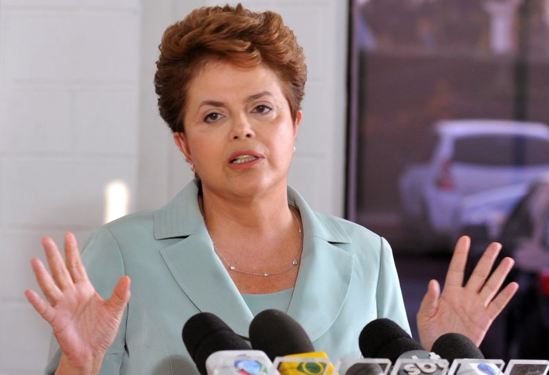 Dilma: calma pessoal, o desenho até que não era tão ruim assim. | Agência Brasil