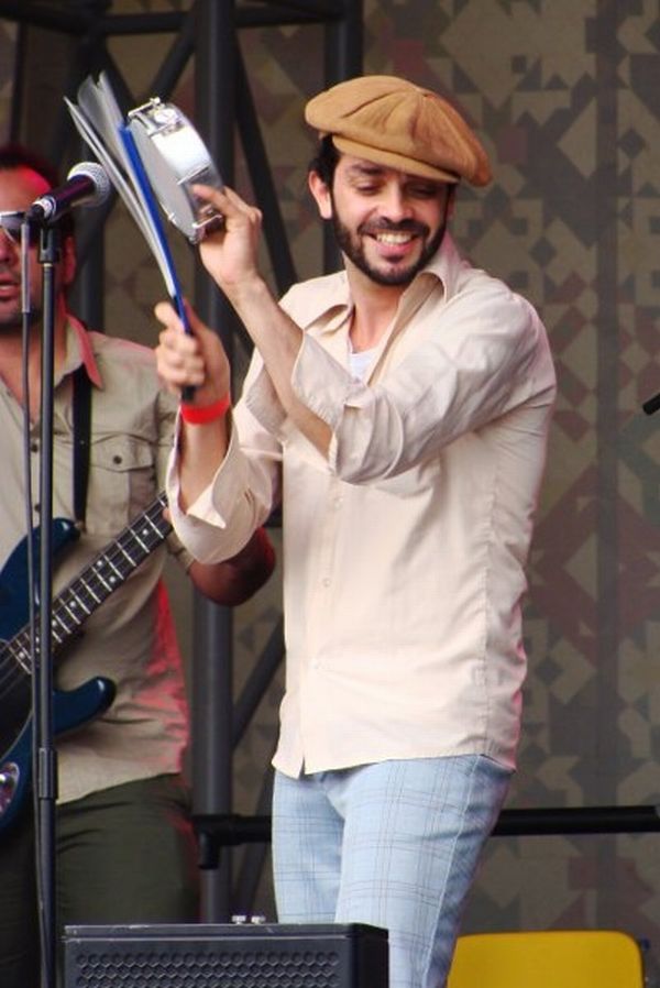 O músico curitibano Otto Nascarella: carisma de James Brown faz sucesso em Londres | Divulgação