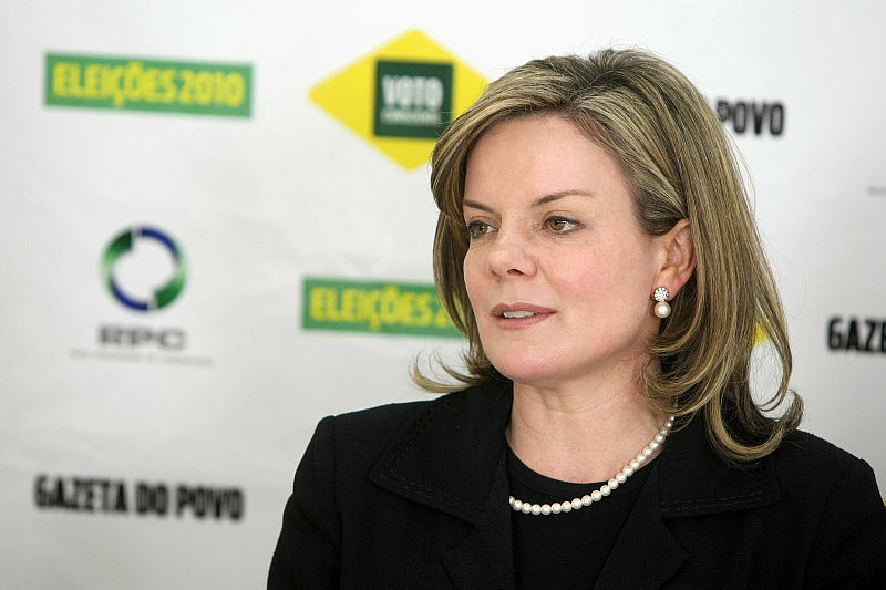 Gleisi: aborto pode custar Presidência a Dilma. | Hedeson Alves/Gazeta do Povo