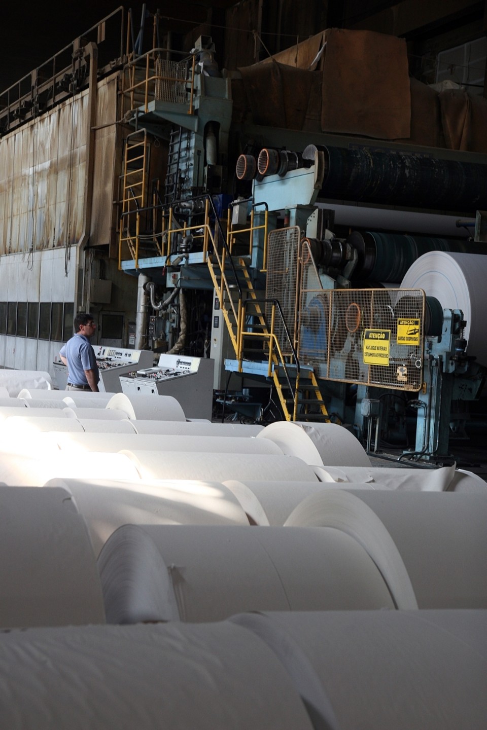Luz verde para os investimentos Fábrica da Norske Skog em Jaguaraíva: compensação viabiliza ampliação | Henry Milléo/ Gazeta do Povo