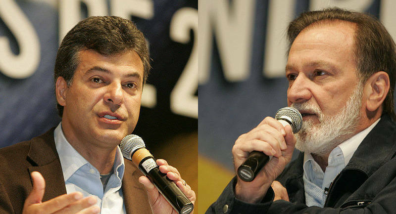 Beto e Osmar: quatro encontros na TV. | Antonio More/Gazeta do Povo