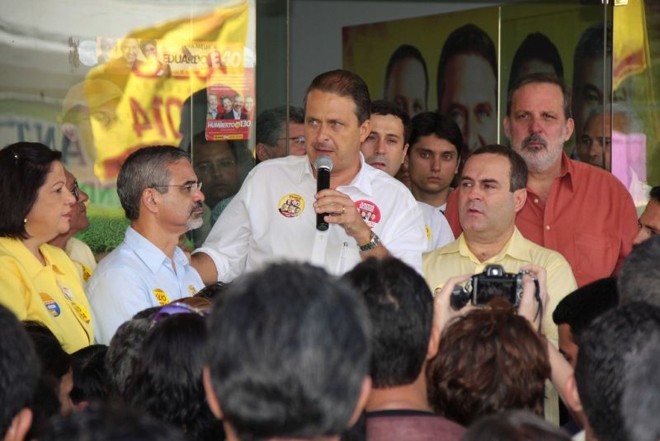 Eduardo Campos: estrela do PSB. | 