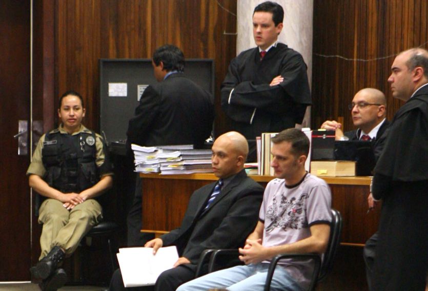 Os depoimentos de Douglas Rodrigues e Marlon Janke não sensibilizaram o júri, que os considerou culpados pelo crime | Priscila Forone/Gazeta do Povo