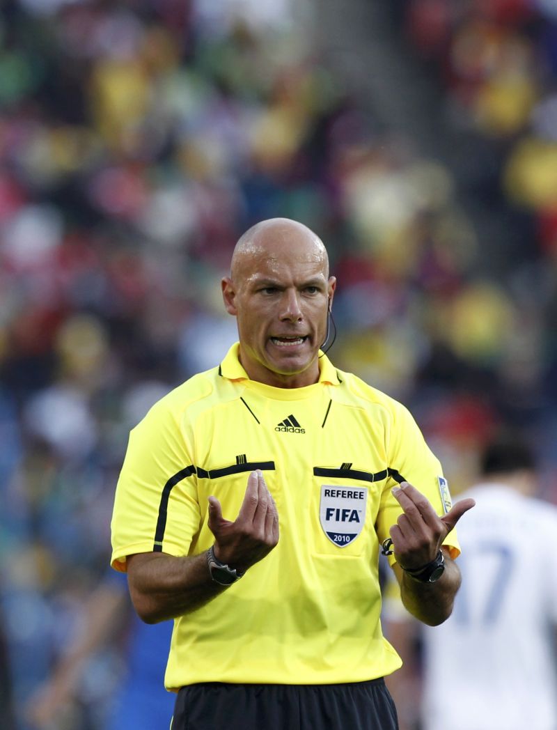 Inglês Howard Webb admitiu erro na final do Mundial | Alessandro Bianchi/Reuters