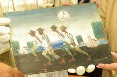 Quadro de Portinari, furtado em julho, foi devolvido a museu em Olinda nesta quinta-feira | Divulgação/Carlos Teixeira/SDS