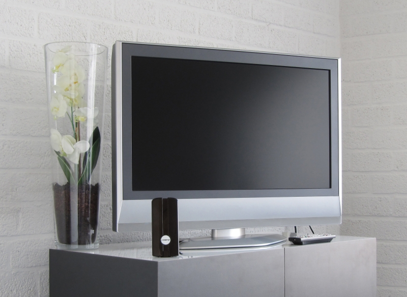 Antena interna Sagna Baby, na cor preta. Preço sugerido: R$ 149 | Fotos: Divulgação