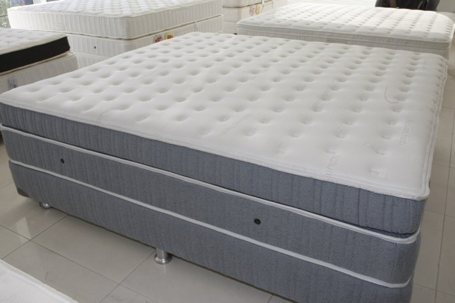 Conjunto box Natures Fresh, tecido com aroma de lavanda, da Maxflex. Preço sob consulta |