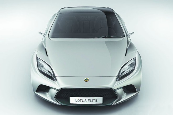 Lotus Elite aparece inicialmente em forma de conceito | Divulgação/Lotus