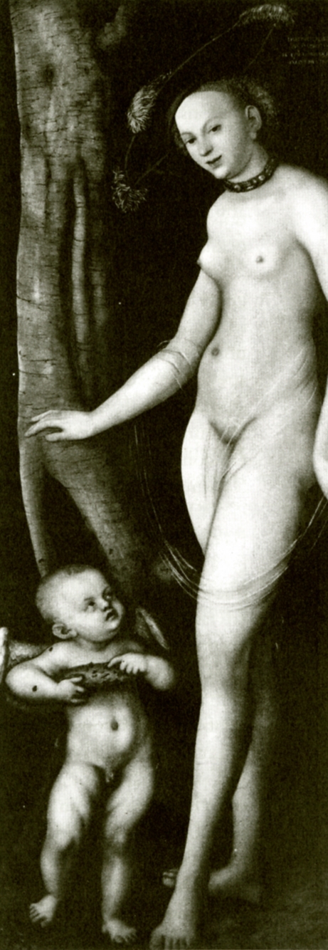 Acima, a deusa romana Vênus (Afrodite para os gregos) e o filho Cupido (Eros). Ela é a representação do amor e da sedução, ele, do desejo sexual | Reprodução