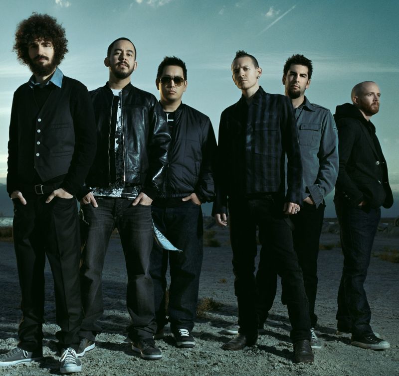 O sexteto californiano Linkin Park: DVD registra o início da turnê do terceiro álbum, feito em casa noturna de Nova York | Divulgação