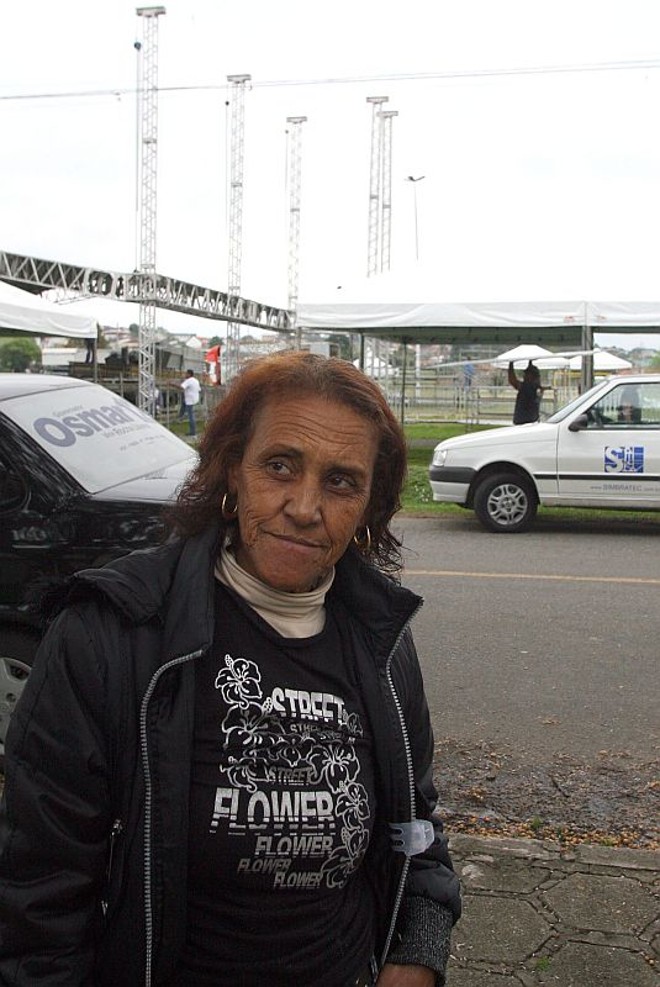 Diarista Magali Silva garante presença no comício: