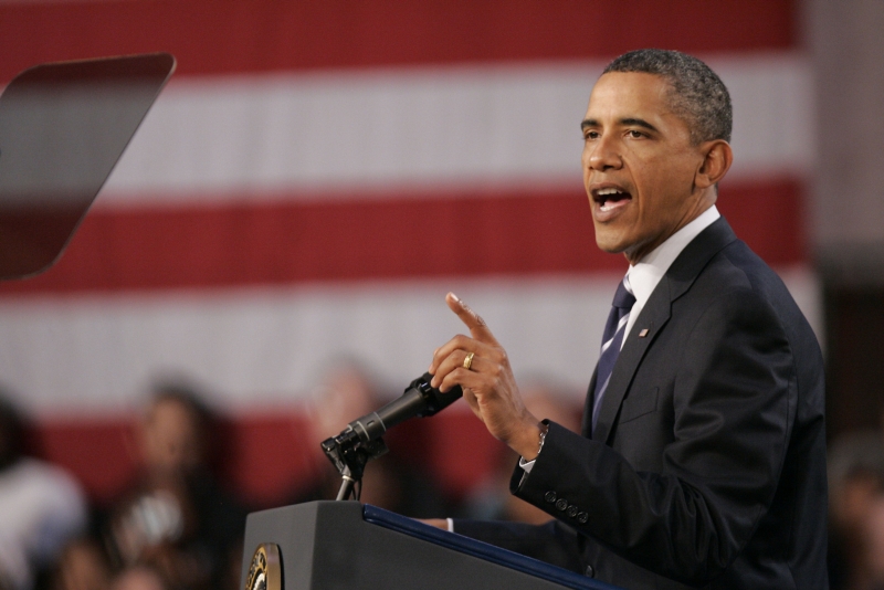 Obama defendeu corte de impostos para a classe média em discurso | J.D. Pooley/AFP