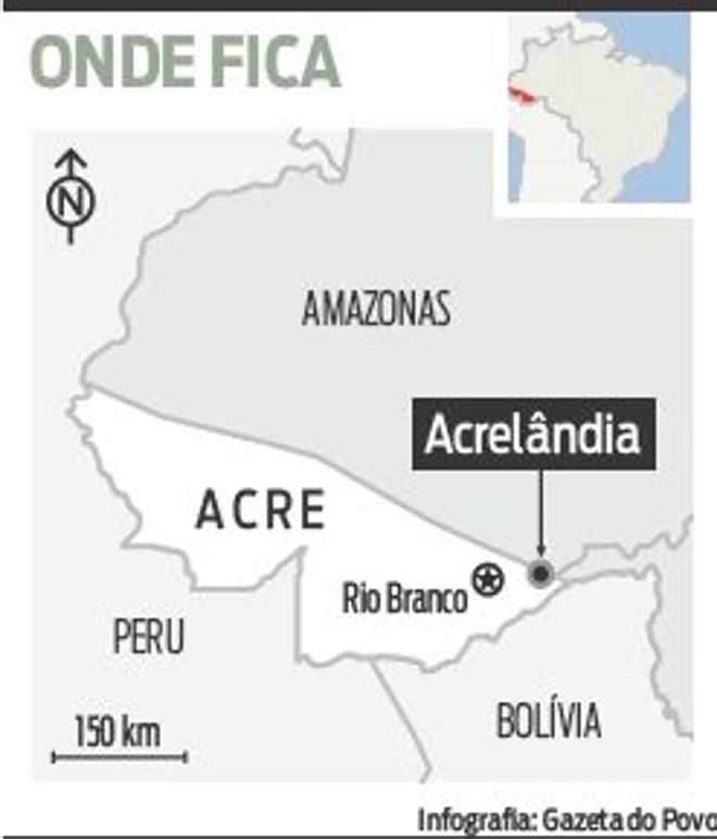 Veja onde fica Acrelândia no Acre | 