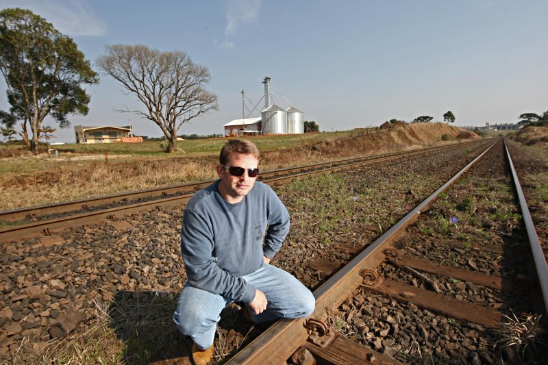 O projeto de José Henrique Siqueira é ousado, mas depende de participação do governo do estado: Vejo um futuro grande no transporte multimodal, desde que exista investimentos | Albari Rosa / Gazeta do Povo