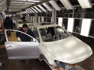 Produção da Volkswagen em Publa receberá os motores da nova fábrica. | Reuters