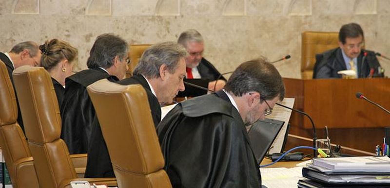 Sessão do STF: suspense sobre a validade da lei Ficha Limpa. | Gervásio Baptista / Divulgação do STF