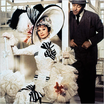 Entre as personagens retratadas na exposição está Eliza Doolittle, papel de Audrey Hepburn, em My Fair Lady (1964) | Divulgação