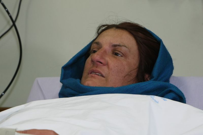 Após se alimentar e ficar 48 horas em observação, a montanhista deixou o hospital às 9h desta quarta-feira | Aniele Nascimento/Gazeta do Povo