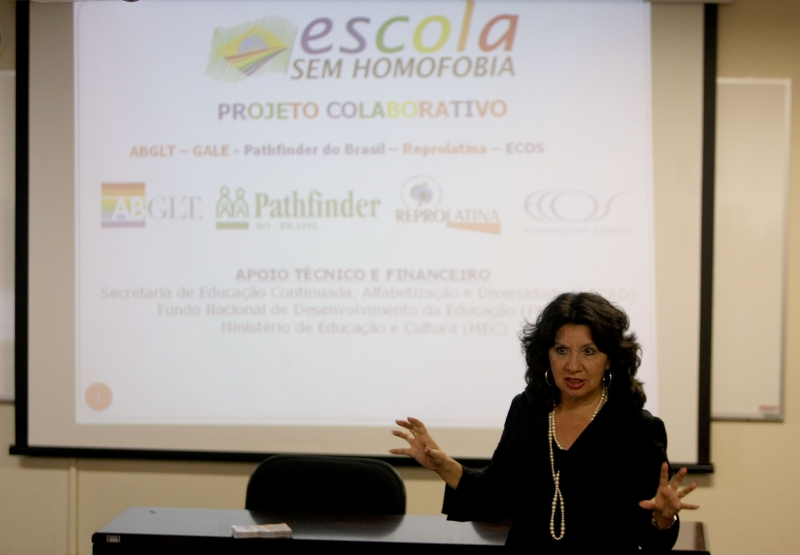 Margarita Díaz: Os estudantes afirmam que a escola deveria ser um ambiente mais acolhedor com a diversidade | Valterci Santos/Gazeta do Povo