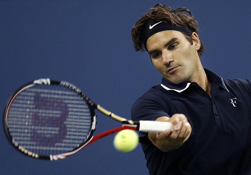 Roger Federer segue sem perder sets no US Open | Kevin Lamarque / Reuters
