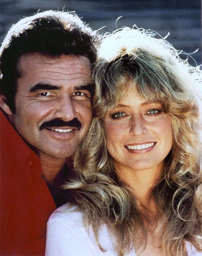 Burt Reynolds e Farrah Fawcett: objetos de desejo nas décadas de 70 e 80 |