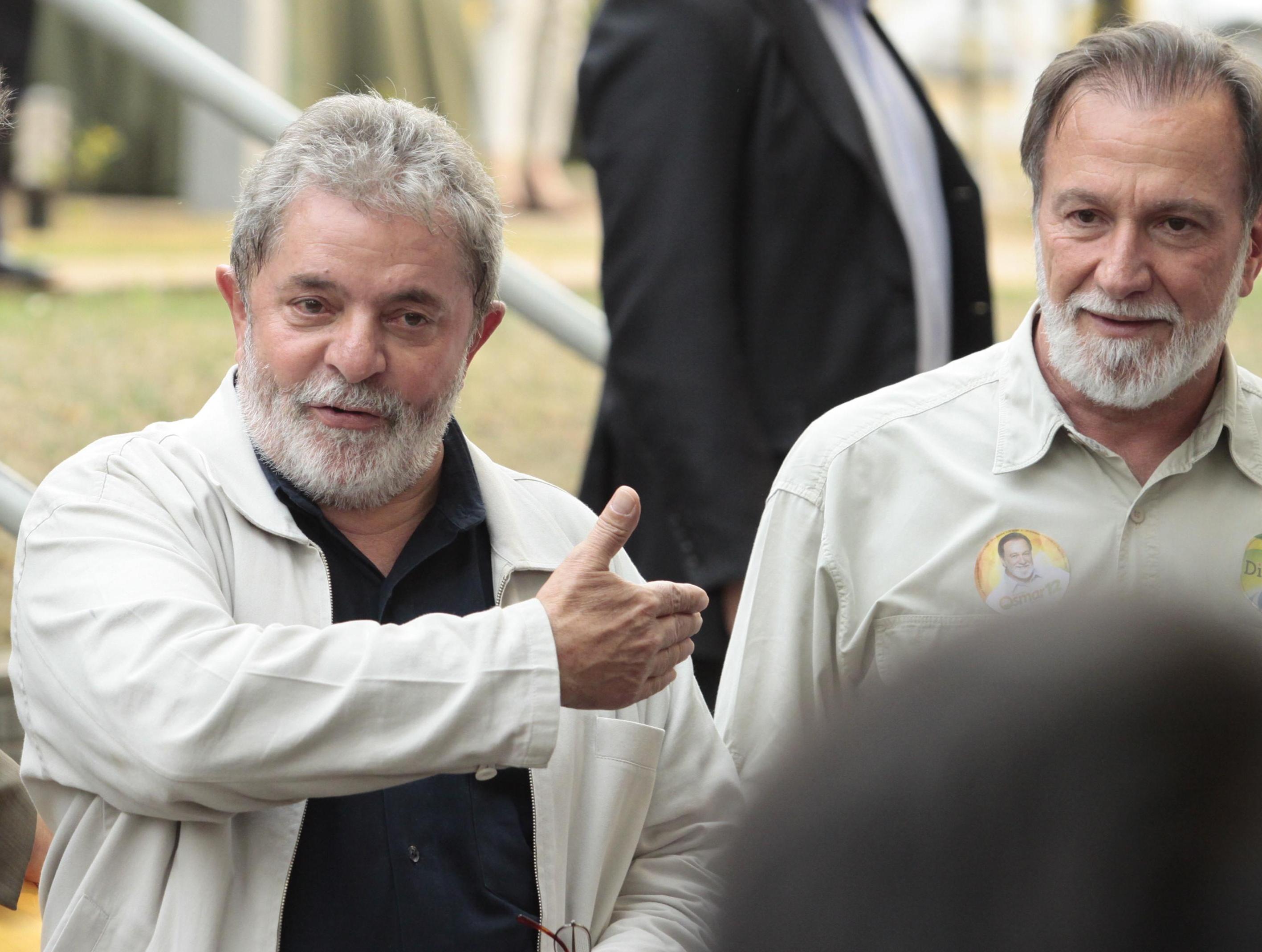 Lula e Osmar: compromisso de campanha após agenda oficial | Ivan Amorin/Gazeta do Povo