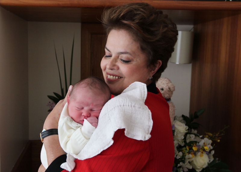 Dilma vovó: aparições reduzidas. | Ricardo Stuckert Filho / Agência Brasil