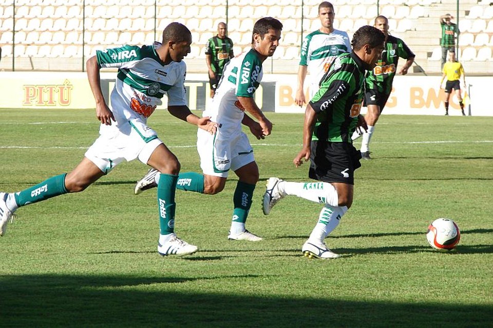 Partida equilibrada é decidida em dois lances agudos na primeira etapa | Carlos Cruz / Assessoria de Imprensa do América-MG
