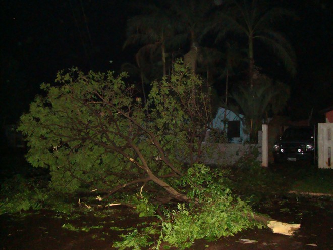 Marechal Cândido Rondon foi a cidade mais atingida pelo temporal. O prefeito do município decretou estado de emergência | 