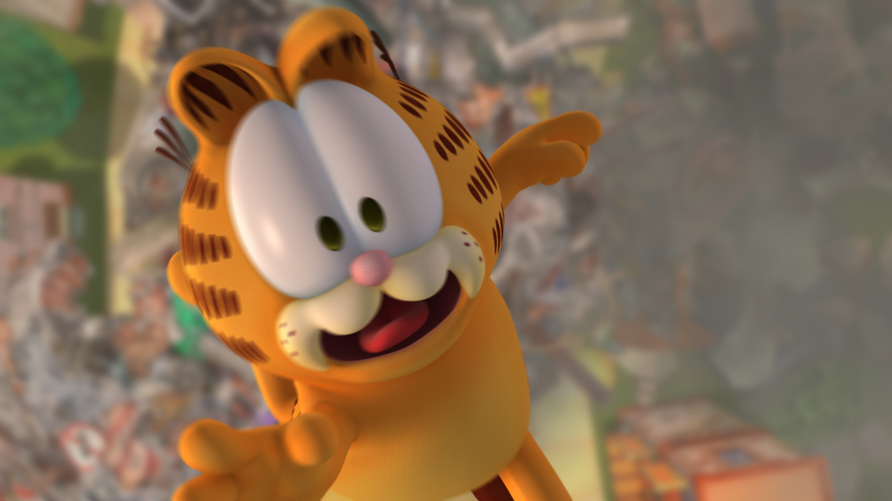 No novo filme, a aventura de Garfield vem acompanhada com a tecnologia 3D | Divulgação