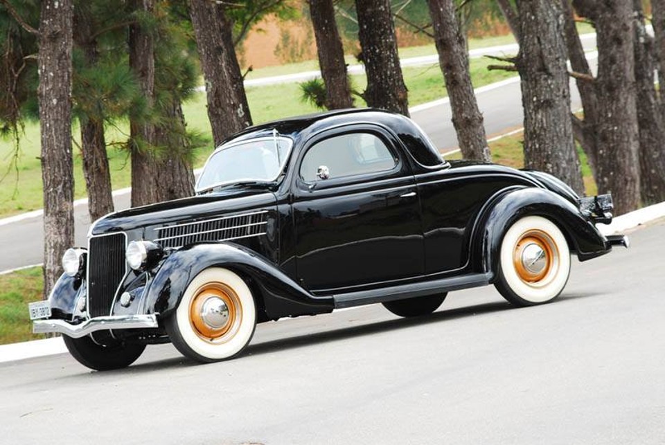 Ford Coupe 3 Windows. Modelo de 1936, carrega um motor V8 de 160 cv | Divulgação