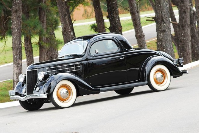 Ford Coupe 3 Windows. Modelo de 1936, carrega um motor V8 de 160 cv | Divulgação