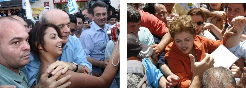 Serra e Dilma: muito discurso, pouca objetividade nos programas de governo. | Marcelo Elias/ Gazeta do Povo e Henry Milléo/ Gazeta do Povo