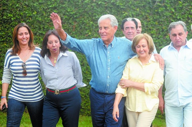 O ex-governador do Distrito Federal Joaquim Roriz no dia do lançamento da candidatura de sua mulher, Weslian | 