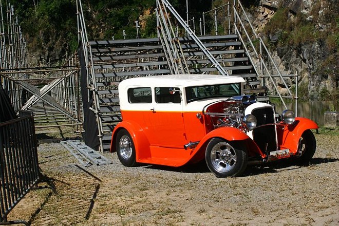 Ford Tudor Sedan 1931. Presença constante em exposições hot, o