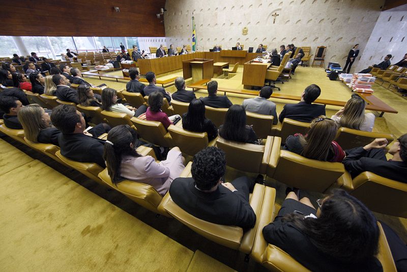 Plenário do Supremo: decisão dos ministros estabelece que os casos de renúncia serão analisados individualmente | Nelson Jr. / STF