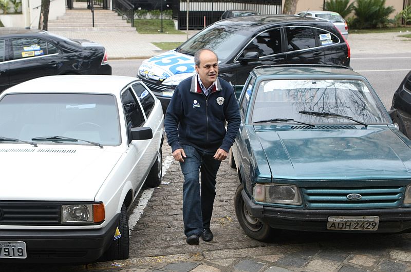 Não digo que foi a causa, mas acredito que a pesquisa seja um fator que tenha pesado para a minha derrota. Gustavo Fruet, candidato ao Senado (PSDB), terceiro lugar na eleição | Aniele Nascimento/Gazeta do Povo
