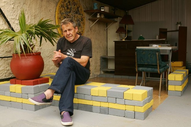 Werner Grubhofer, um dos personagens da matéria da Gazeta: do Jardim das Américas para o sossego da vila. | 