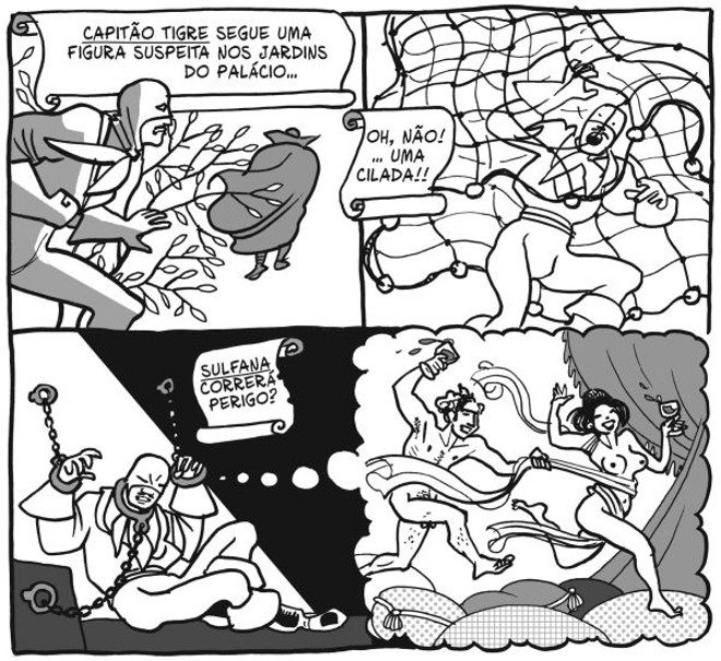 Capitão Tigre é um dos personagens principais de Muchacha |