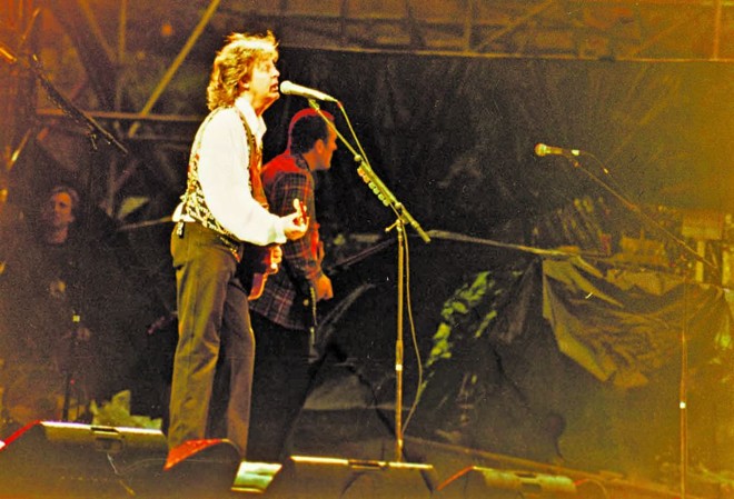 Paul McCartney na Pedreira, em 1993: a estrela dos 300 anos de Curitiba |