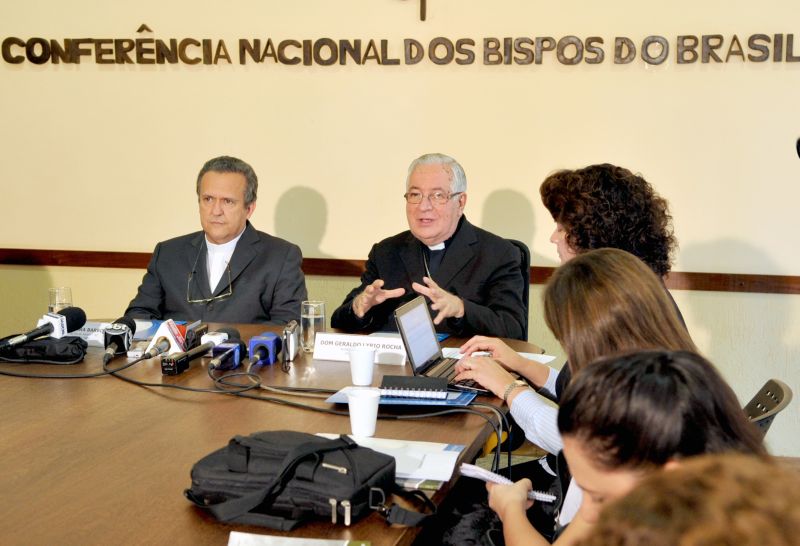 Campanha da Fraternidade: dom Dimas Barbosa e dom Geraldo Lyrio Rocha anunciaram que tema de 2011 será meio ambiente | Vvalter Campanato / Agência Brasil