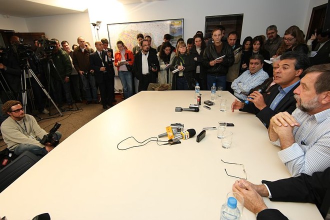 Coletiva reuniu repórteres de todo o estado | 