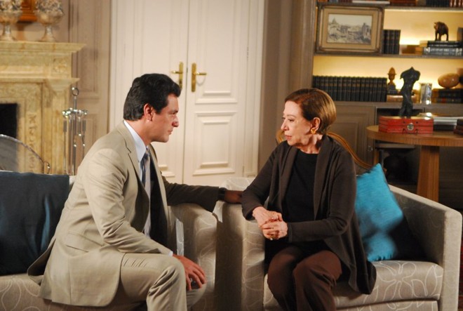 Ao lado de Fernanda Montenegro em Passione | 