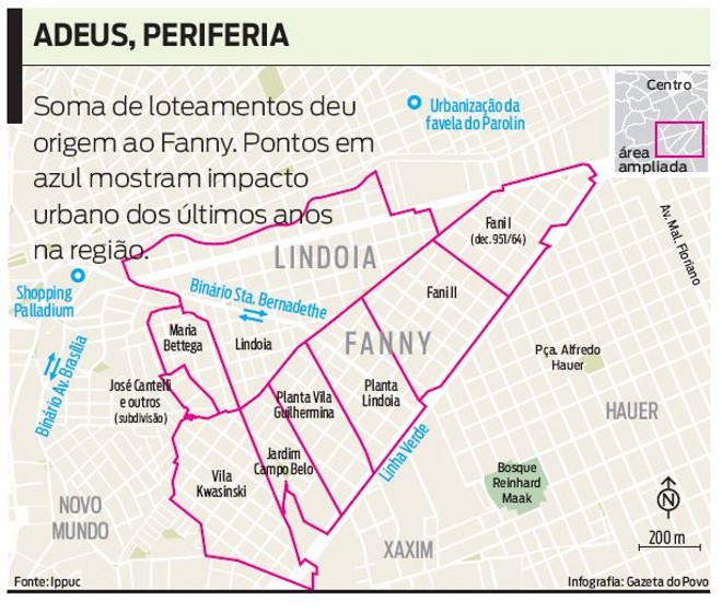 Veja como foi formado o bairro Fanny | 