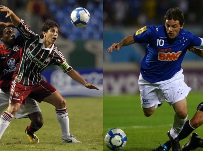 O duelo -No choque entre o líder Fluminense e o vice-líder Cruzeiro, chama a atenção o duelo dos dois meias argentinos considerados os melhores jogadores deste Brasileiro. Pelo Tricolor carioca, Conca, que participou de todos os jogos do campeonato, se destacando pelo toque de bola refinado e as assistências. Na Raposa, Montillo, que chegou a menos tempo, mas o suficiente para comandar a arrancada do time com jogadas objetivas, sempre pensando no gol | 